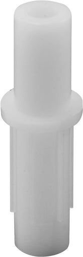 Prime-Line MP6672-4 Bi-Fold Door Top Pivot and Top Guide, 3/8 In. Outside Diameter, Plastic Construction, White (4 Pack)