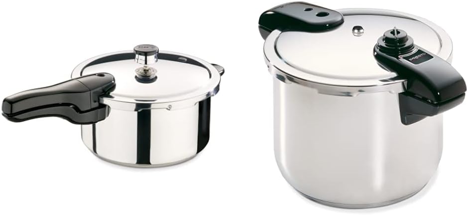 Presto 01341 4-Quart Stainless Steel Pressure Cooker