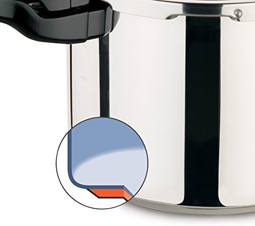 Presto 01341 4-Quart Stainless Steel Pressure Cooker