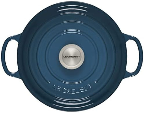 Le Creuset Enameled Cast Iron Signature Round Dutch Oven, 7.25 qt., Marseille