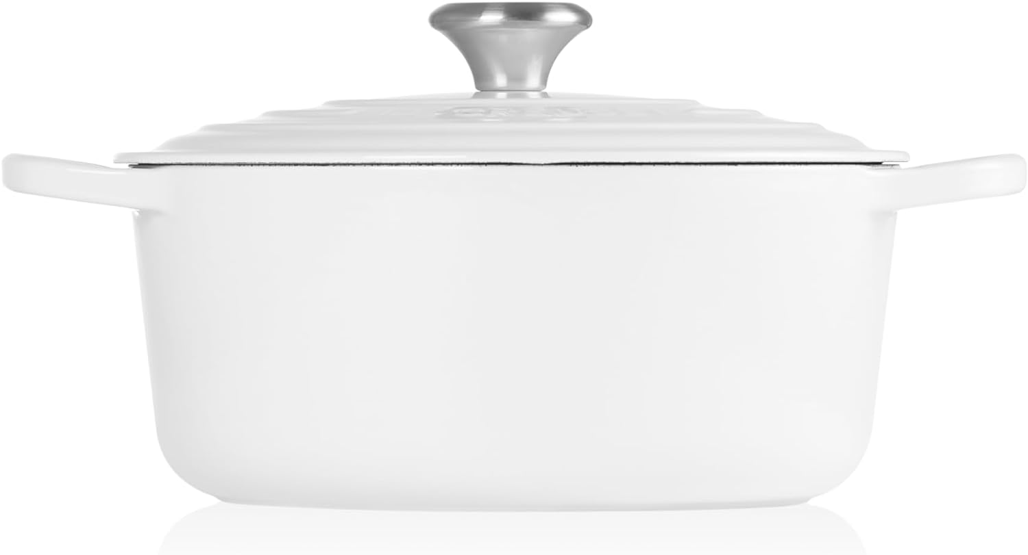 Le Creuset Enameled Cast Iron Signature Round Dutch Oven, 7.25 qt., Marseille