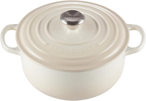 Le Creuset Enameled Cast Iron Signature Round Dutch Oven, 7.25 qt., Marseille