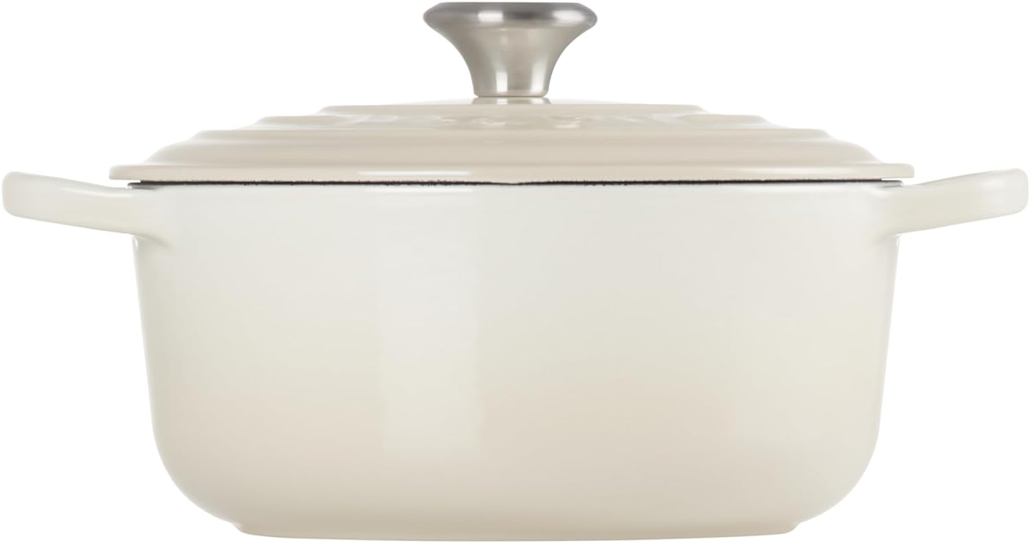 Le Creuset Enameled Cast Iron Signature Round Dutch Oven, 7.25 qt., Marseille