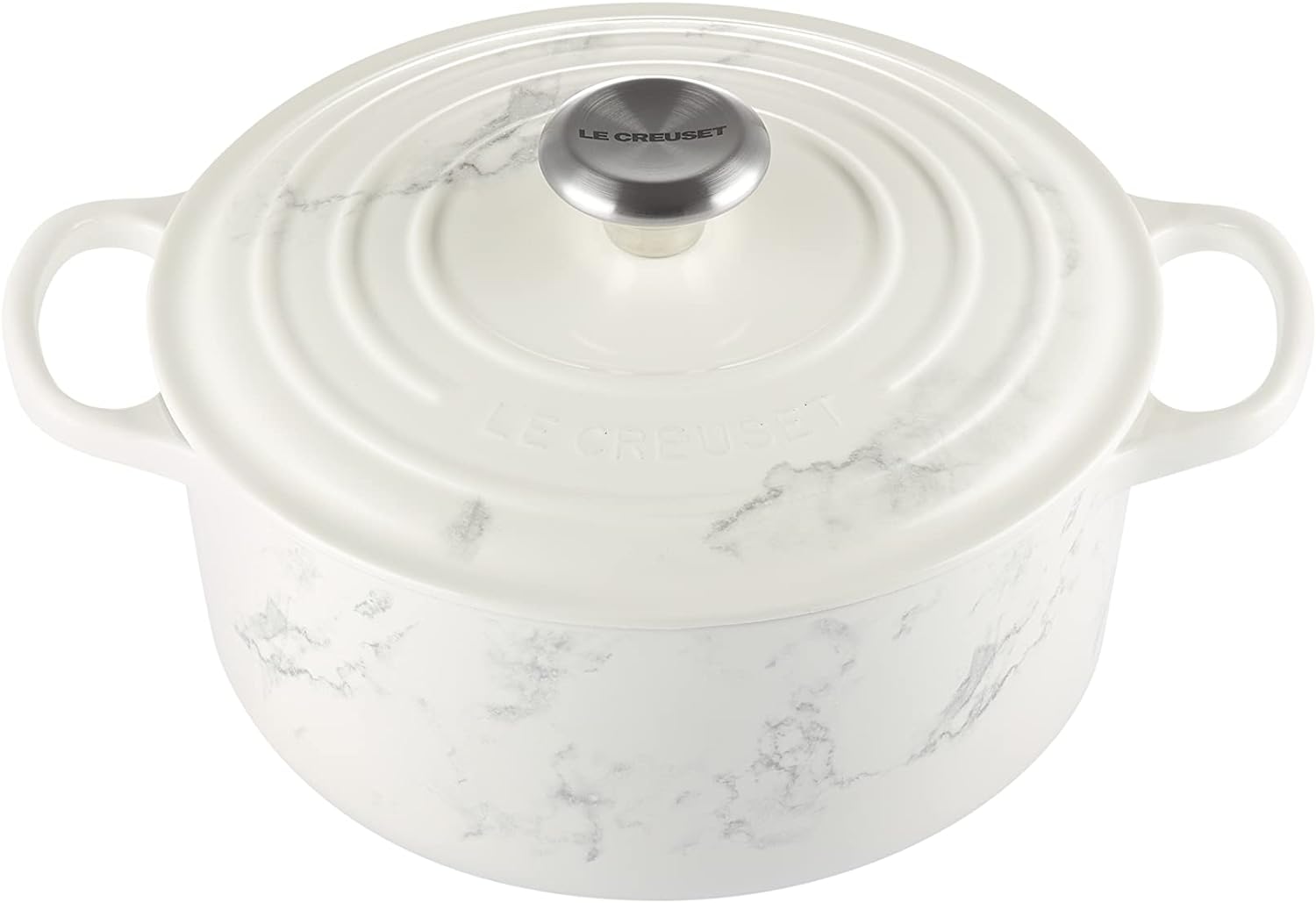 Le Creuset Enameled Cast Iron Signature Round Dutch Oven, 7.25 qt., Marseille