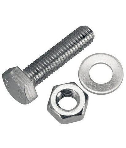 1/4"-20 Stainless Hex Nuts (100 Pack), 18-8 (304) Stainless Steel Finish Anti Corrosion Coarse Hex Nut Commercial Grade Hardware Nuts for Boats, Dock, Car by Bolt Dropper