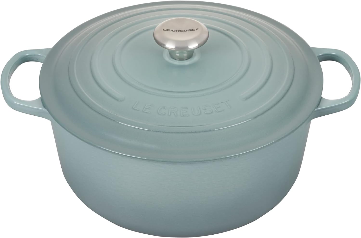 Le Creuset Enameled Cast Iron Signature Round Dutch Oven, 7.25 qt., Marseille