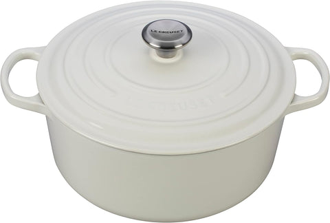 Le Creuset Enameled Cast Iron Signature Round Dutch Oven, 7.25 qt., Marseille