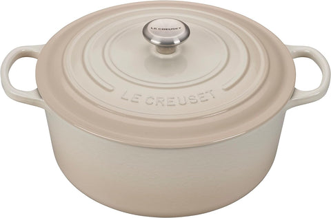 Le Creuset Enameled Cast Iron Signature Round Dutch Oven, 7.25 qt., Marseille