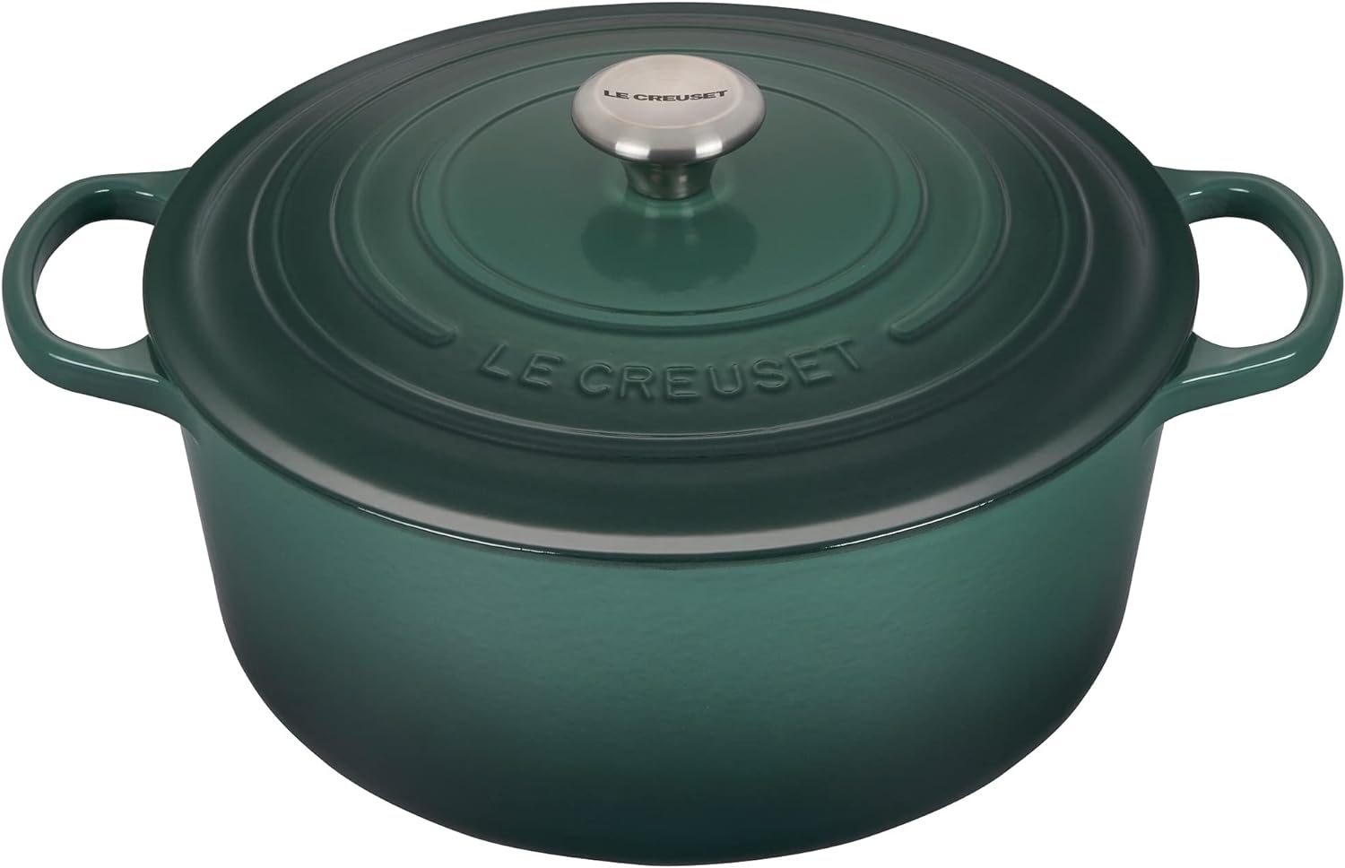 Le Creuset Enameled Cast Iron Signature Round Dutch Oven, 7.25 qt., Marseille