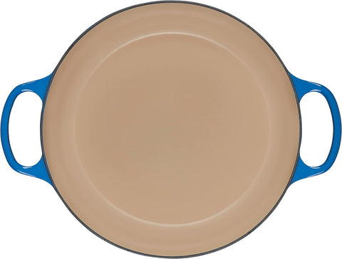 Le Creuset Enameled Cast Iron Signature Round Dutch Oven, 7.25 qt., Marseille