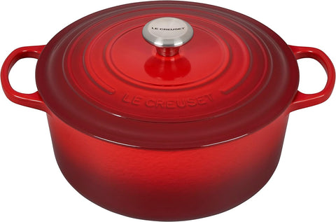 Le Creuset Enameled Cast Iron Signature Round Dutch Oven, 7.25 qt., Marseille