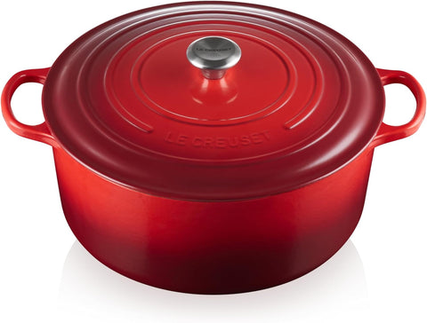 Le Creuset Enameled Cast Iron Signature Round Dutch Oven, 7.25 qt., Marseille