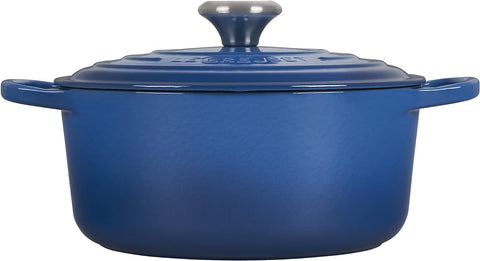 Le Creuset Enameled Cast Iron Signature Round Dutch Oven, 7.25 qt., Marseille