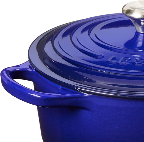 Le Creuset Enameled Cast Iron Signature Round Dutch Oven, 7.25 qt., Marseille