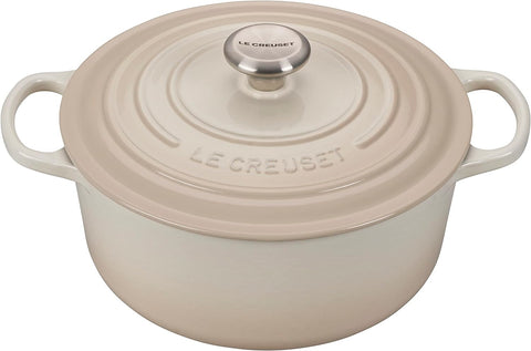 Le Creuset Enameled Cast Iron Signature Round Dutch Oven, 7.25 qt., Marseille