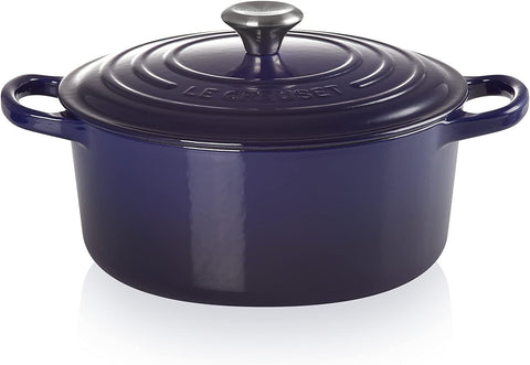 Le Creuset Enameled Cast Iron Signature Round Dutch Oven, 7.25 qt., Marseille