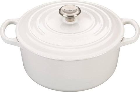 Le Creuset Enameled Cast Iron Signature Round Dutch Oven, 7.25 qt., Marseille