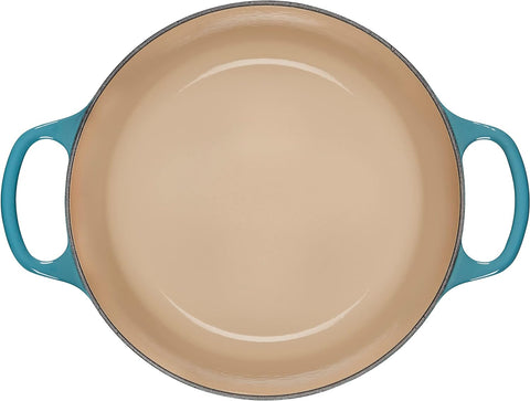 Le Creuset Enameled Cast Iron Signature Round Dutch Oven, 7.25 qt., Marseille