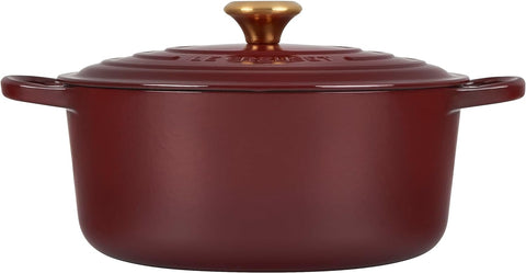 Le Creuset Enameled Cast Iron Signature Round Dutch Oven, 7.25 qt., Marseille