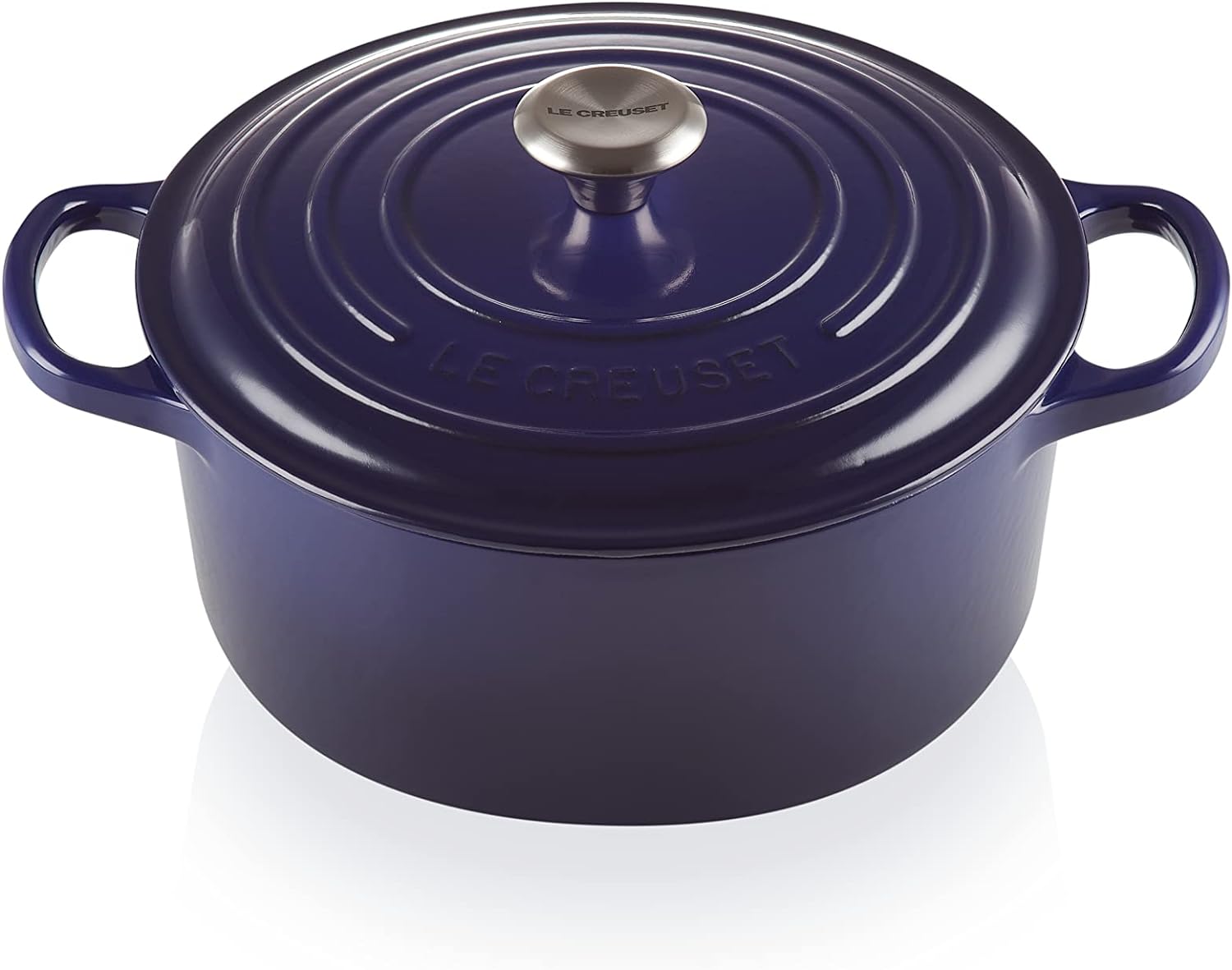 Le Creuset Enameled Cast Iron Signature Round Dutch Oven, 7.25 qt., Marseille