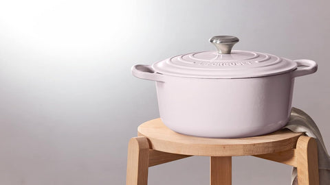 Le Creuset Enameled Cast Iron Signature Round Dutch Oven, 7.25 qt., Marseille