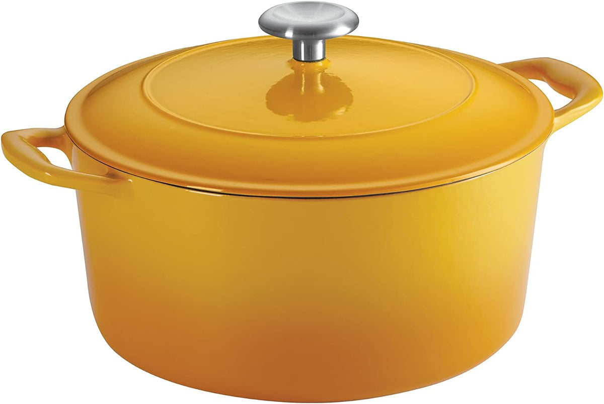 Tramontina Dutch Oven Cast Iron 5.5 Qt Sunrise, 80131/086DS