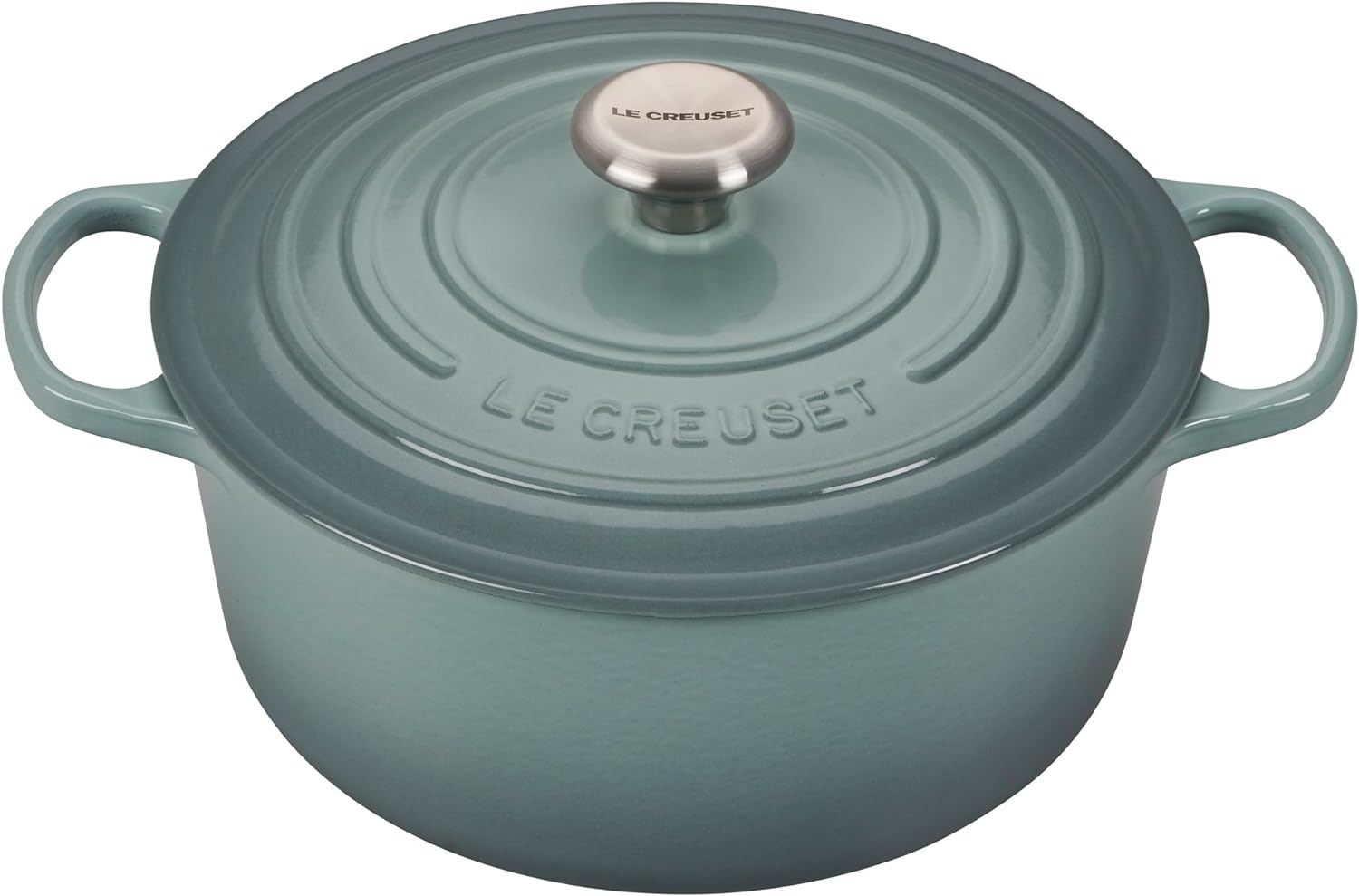 Le Creuset Enameled Cast Iron Signature Round Dutch Oven, 7.25 qt., Marseille