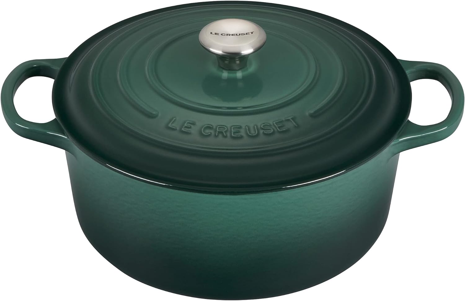 Le Creuset Enameled Cast Iron Signature Round Dutch Oven, 7.25 qt., Marseille