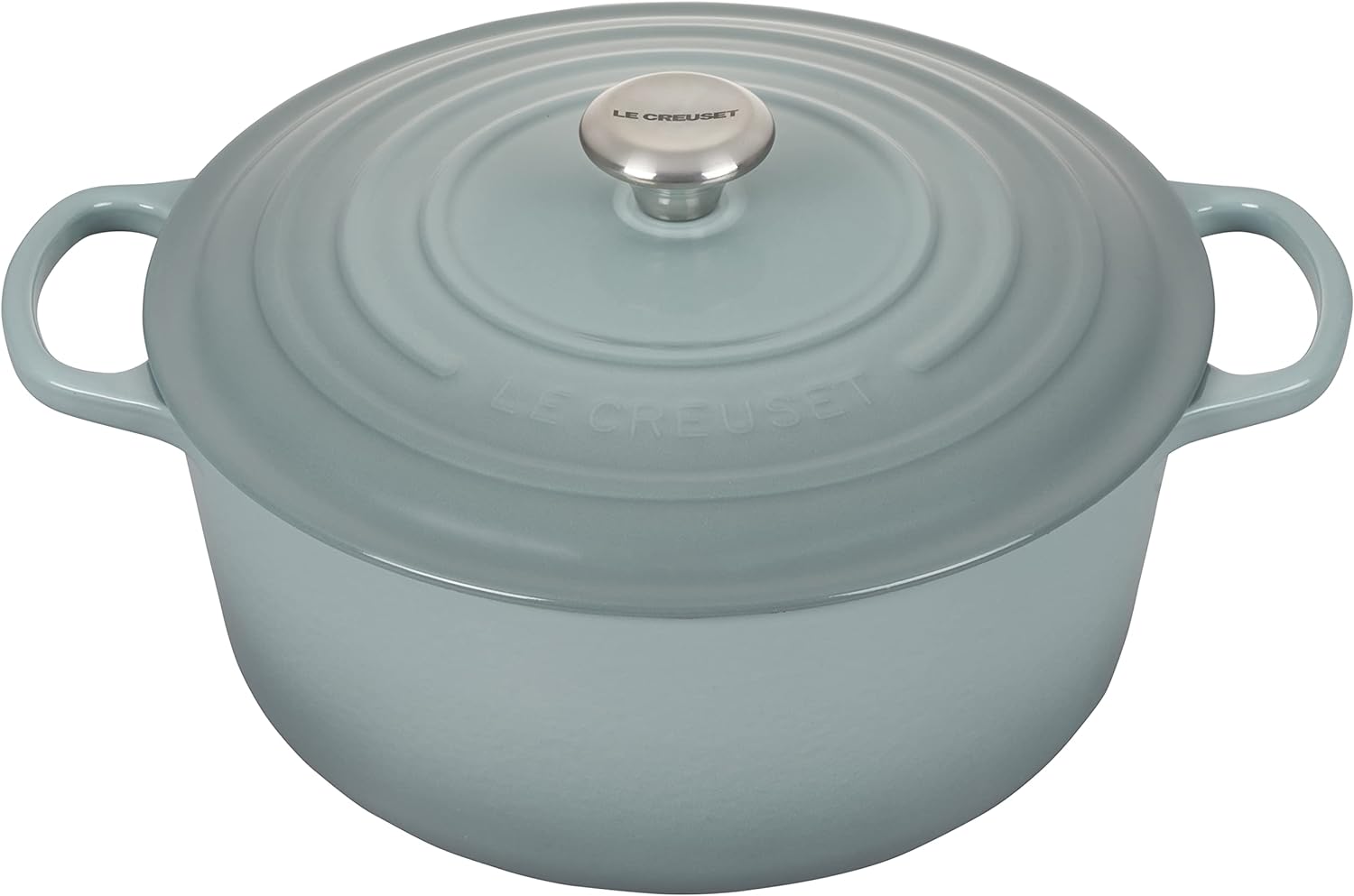 Le Creuset Enameled Cast Iron Signature Round Dutch Oven, 7.25 qt., Marseille