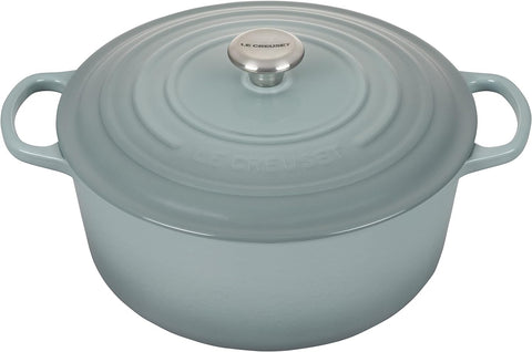 Le Creuset Enameled Cast Iron Signature Round Dutch Oven, 7.25 qt., Marseille