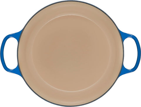 Le Creuset Enameled Cast Iron Signature Round Dutch Oven, 7.25 qt., Marseille