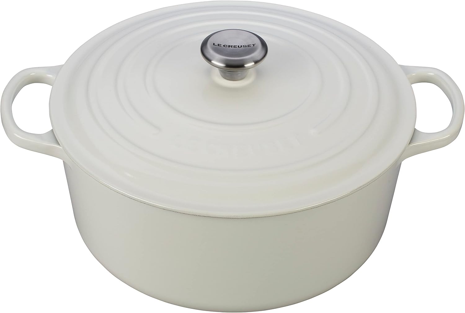 Le Creuset Enameled Cast Iron Signature Round Dutch Oven, 7.25 qt., Marseille