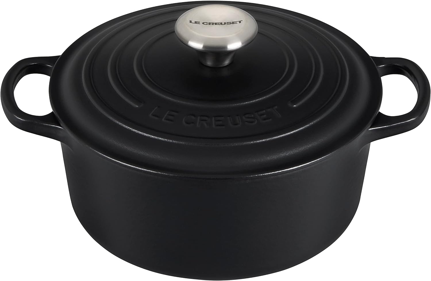 Le Creuset Enameled Cast Iron Signature Round Dutch Oven, 7.25 qt., Marseille