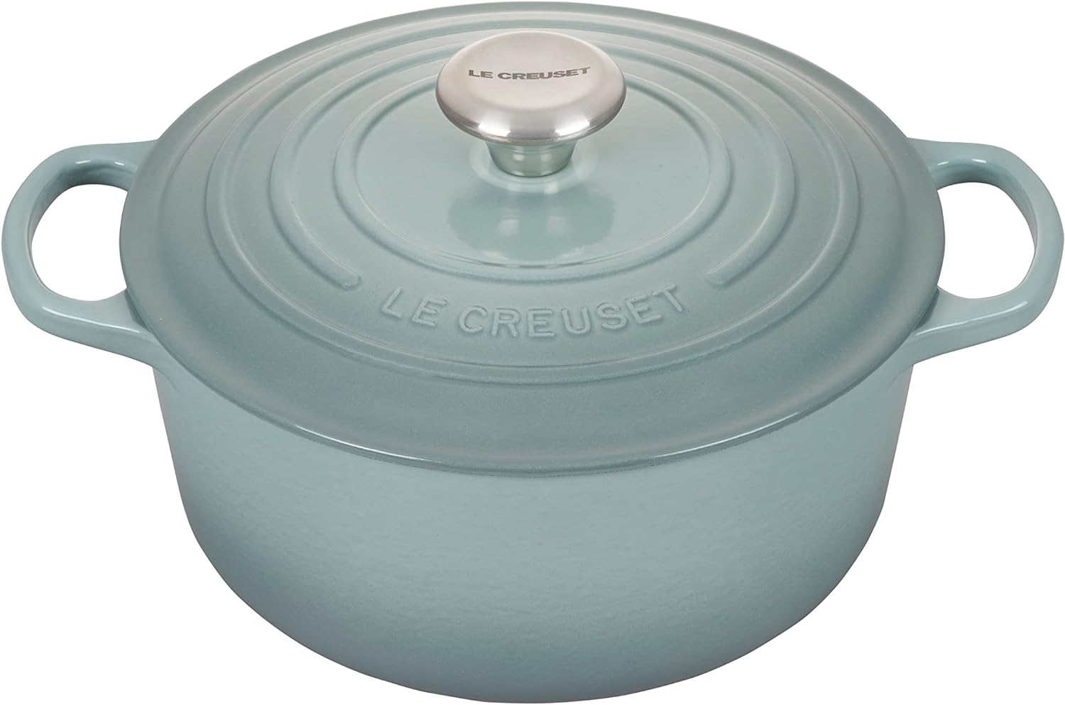 Le Creuset Enameled Cast Iron Signature Round Dutch Oven, 7.25 qt., Marseille