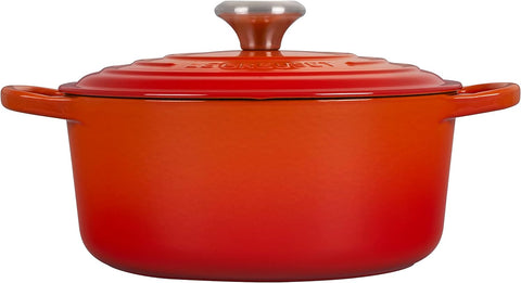 Le Creuset Enameled Cast Iron Signature Round Dutch Oven, 7.25 qt., Marseille