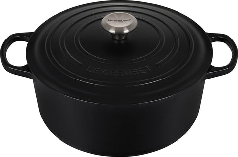 Le Creuset Enameled Cast Iron Signature Round Dutch Oven, 7.25 qt., Marseille