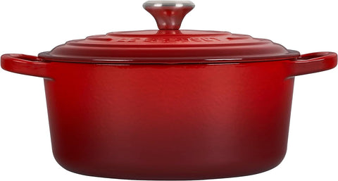 Le Creuset Enameled Cast Iron Signature Round Dutch Oven, 7.25 qt., Marseille