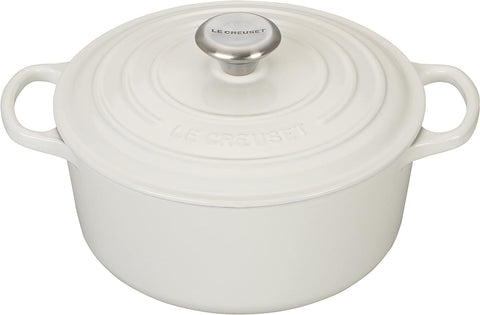 Le Creuset Enameled Cast Iron Signature Round Dutch Oven, 7.25 qt., Marseille