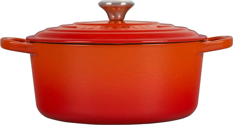 Le Creuset Enameled Cast Iron Signature Round Dutch Oven, 7.25 qt., Marseille