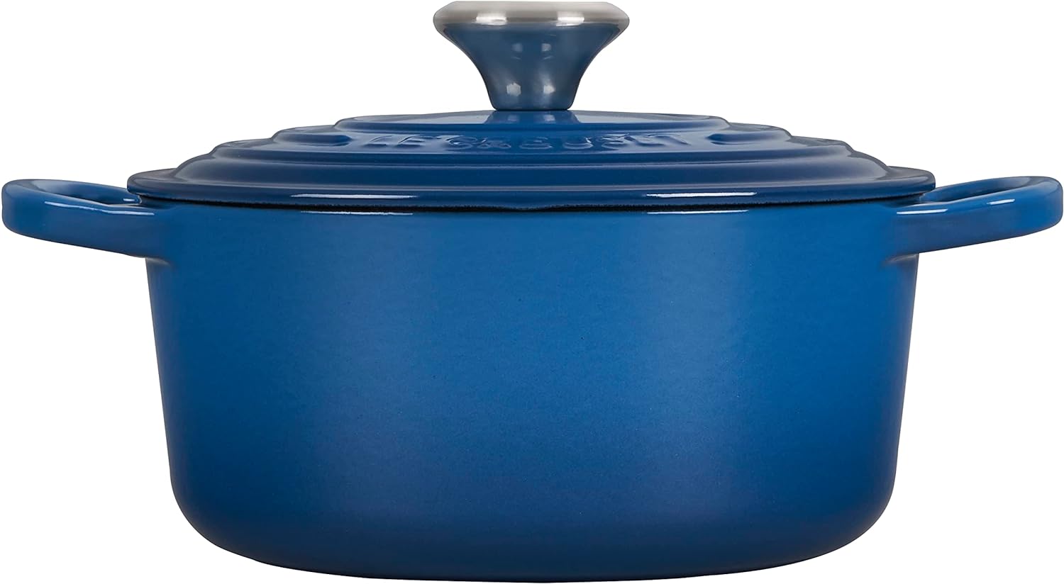 Le Creuset Enameled Cast Iron Signature Round Dutch Oven, 7.25 qt., Marseille