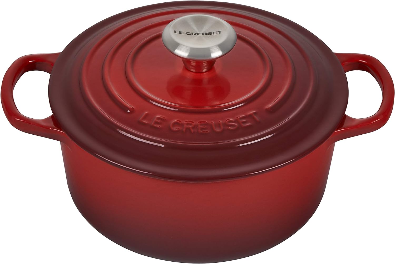 Le Creuset Enameled Cast Iron Signature Round Dutch Oven, 7.25 qt., Marseille