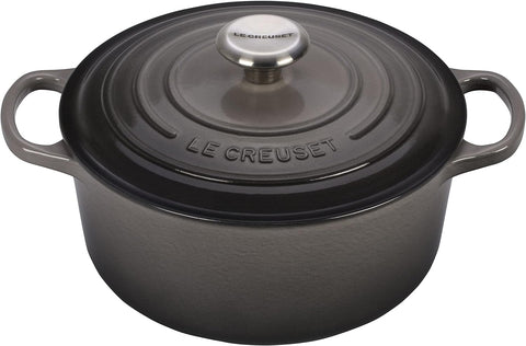 Le Creuset Enameled Cast Iron Signature Round Dutch Oven, 7.25 qt., Marseille