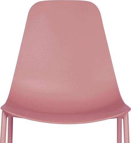 POLY & BARK Isla Chair, Set of 4, Blush Pink