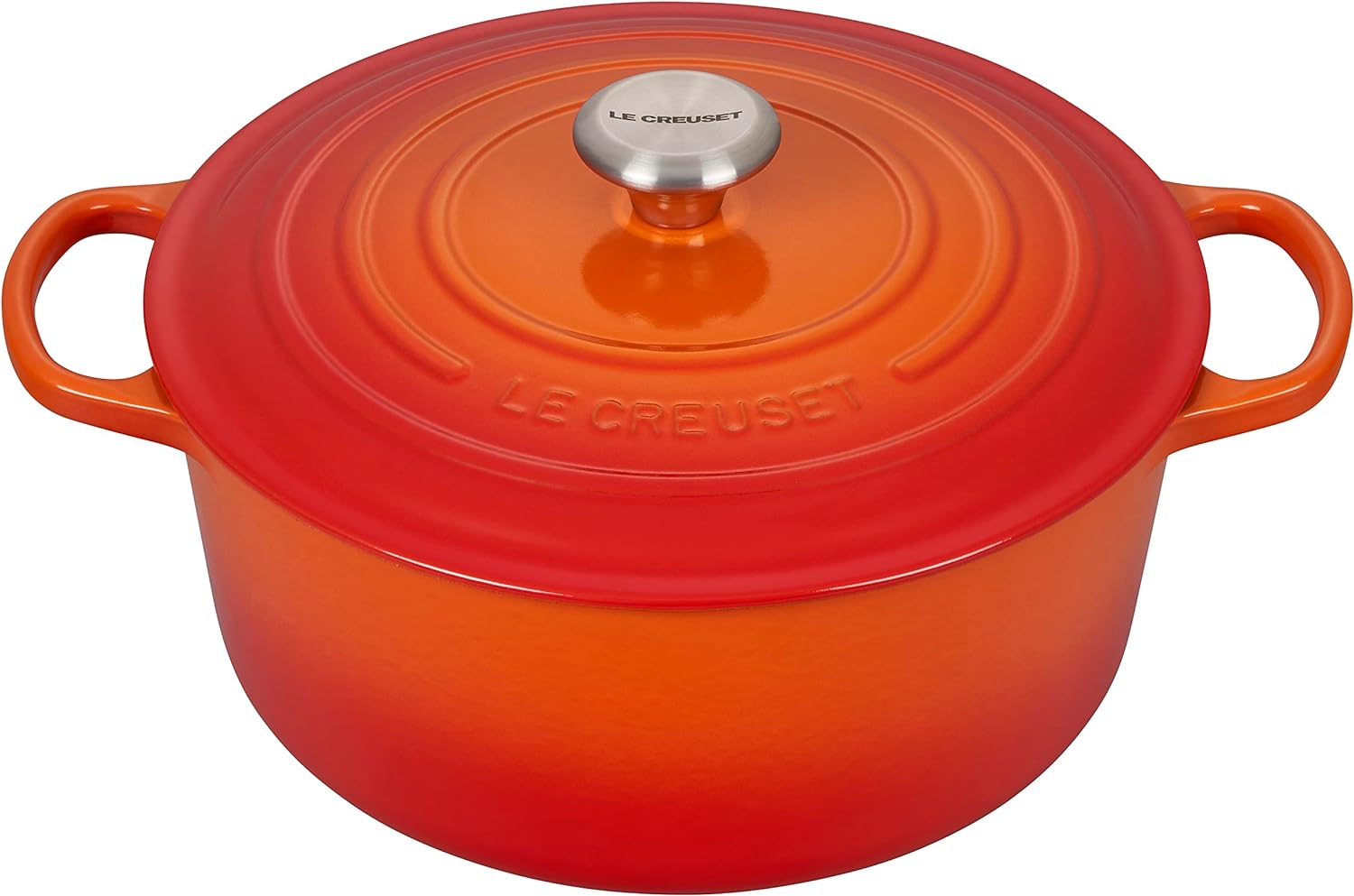 Le Creuset Enameled Cast Iron Signature Round Dutch Oven, 7.25 qt., Marseille