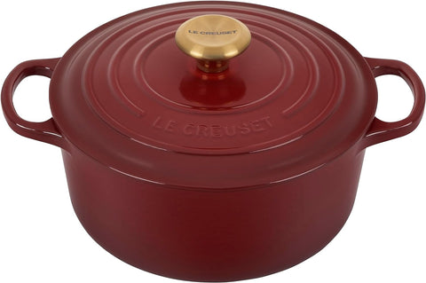 Le Creuset Enameled Cast Iron Signature Round Dutch Oven, 7.25 qt., Marseille