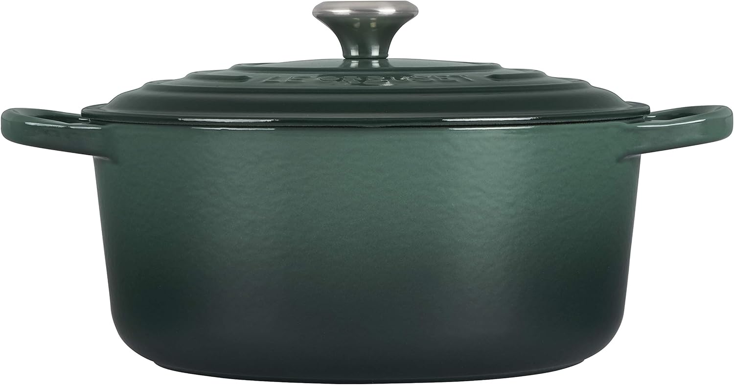 Le Creuset Enameled Cast Iron Signature Round Dutch Oven, 7.25 qt., Marseille