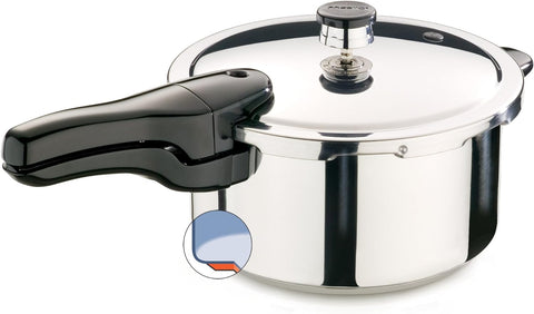 Presto 01341 4-Quart Stainless Steel Pressure Cooker