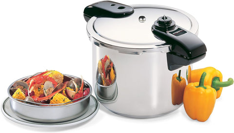 Presto 01341 4-Quart Stainless Steel Pressure Cooker