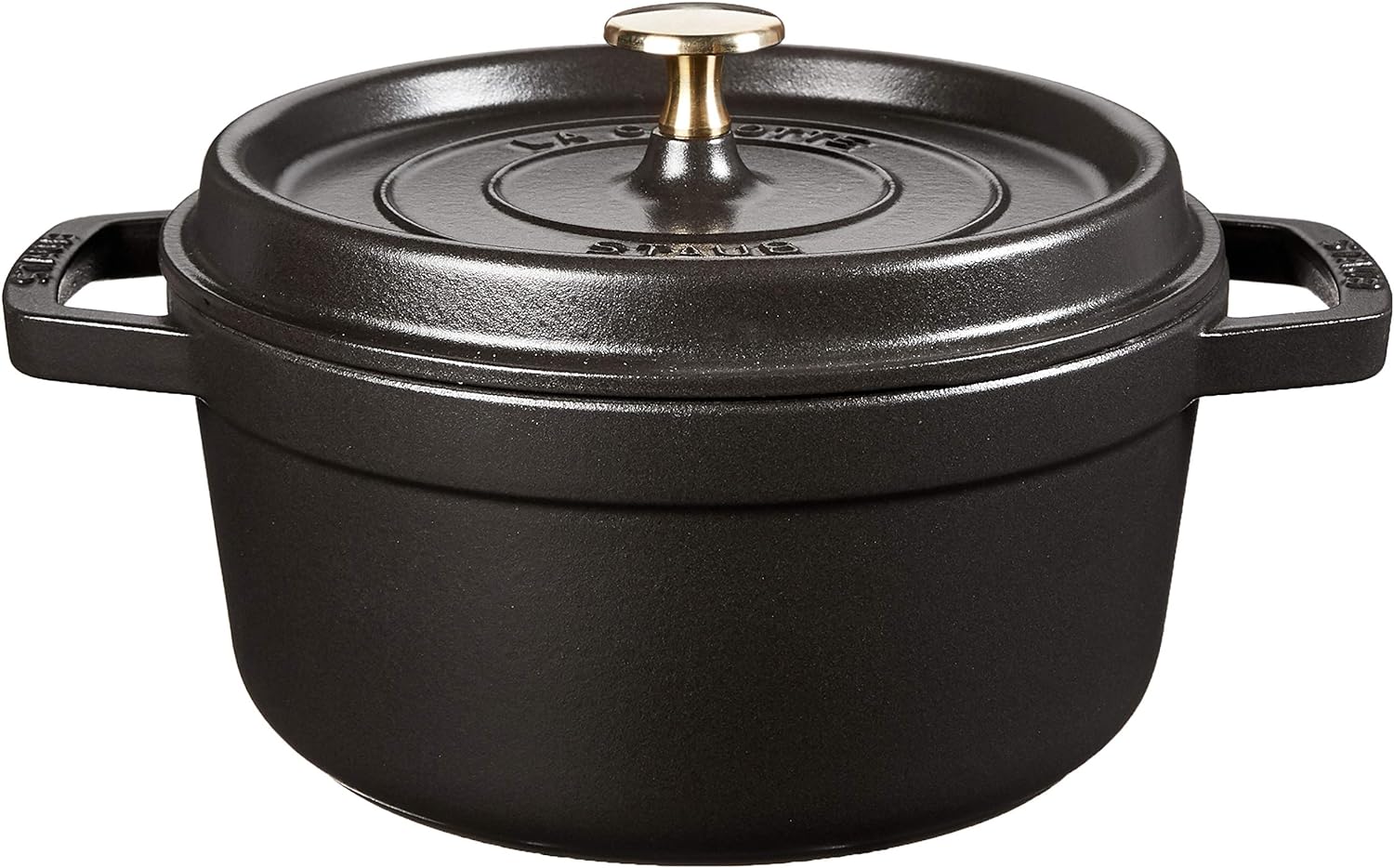 Staub Cast Iron 7-qt Round Cocotte - Cherry, Made in France