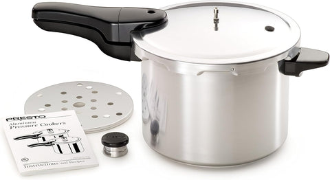 Presto 01341 4-Quart Stainless Steel Pressure Cooker